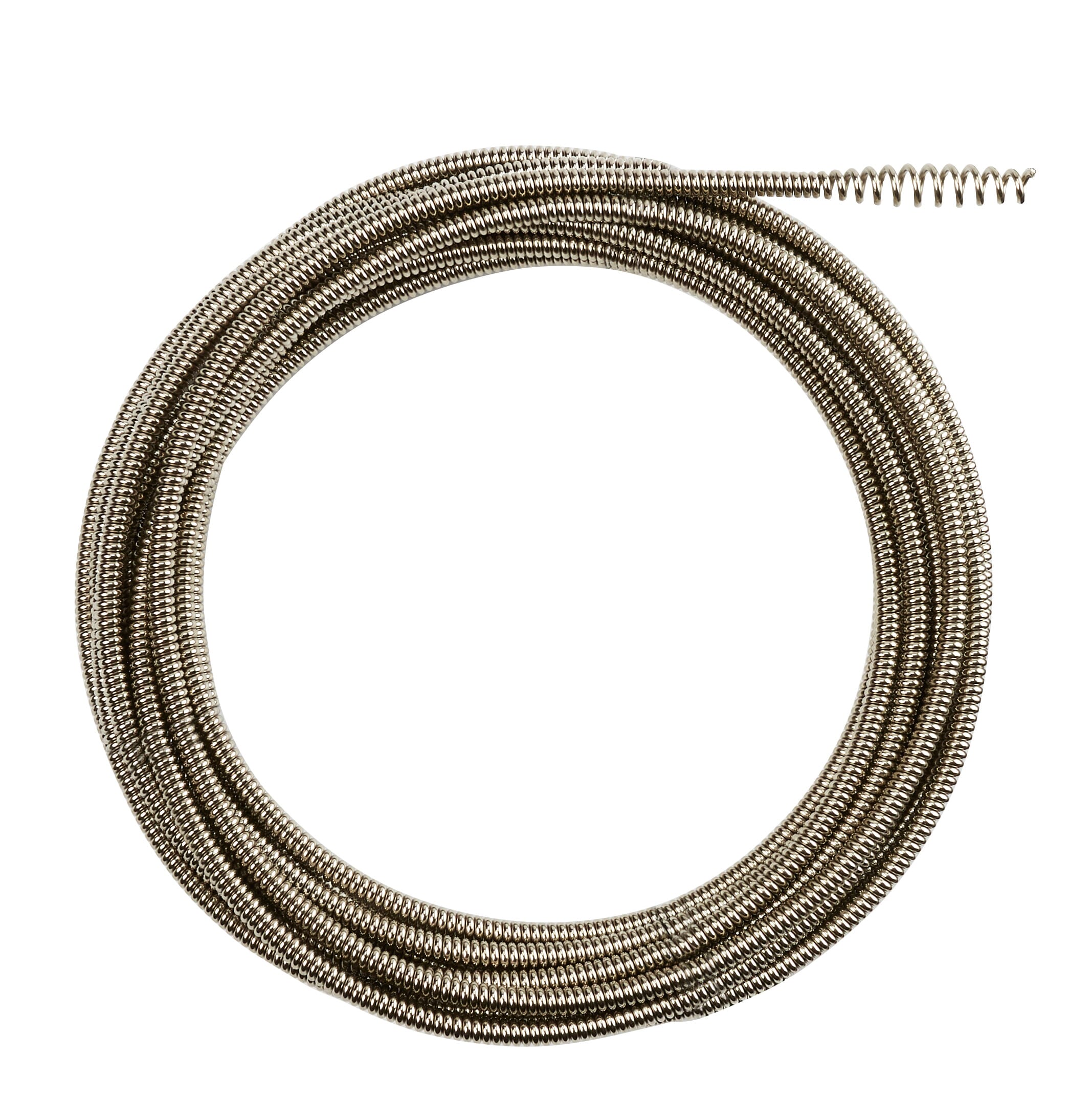 Milwaukee® 48-53-2563 Inner Core Bulb Head Drain Cleaning Cable, 1/4 in, Steel, For Use With Drain Cleaning Machines, 1-1/4 to 2-1/2 in Drain Line